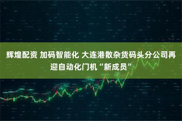 辉煌配资 加码智能化 大连港散杂货码头分公司再迎自动化门机“新成员”