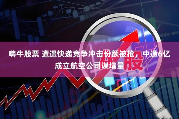 嗨牛股票 遭遇快递竞争冲击份额被抢，中通6亿成立航空公司谋增量