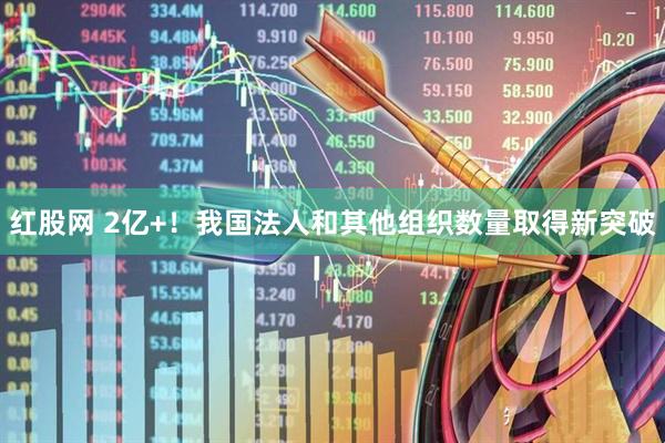红股网 2亿+！我国法人和其他组织数量取得新突破